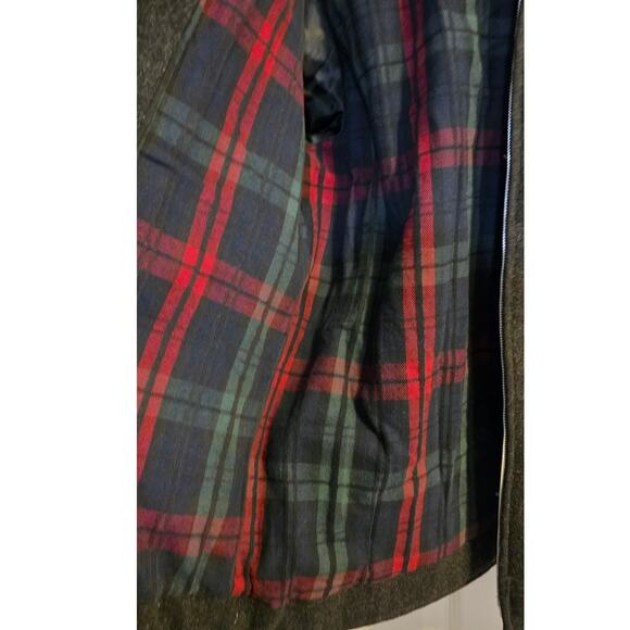 American Eagle Wool Blend Field Jacket Men’s Small– Charcoal Gray - Picture 12 of 15